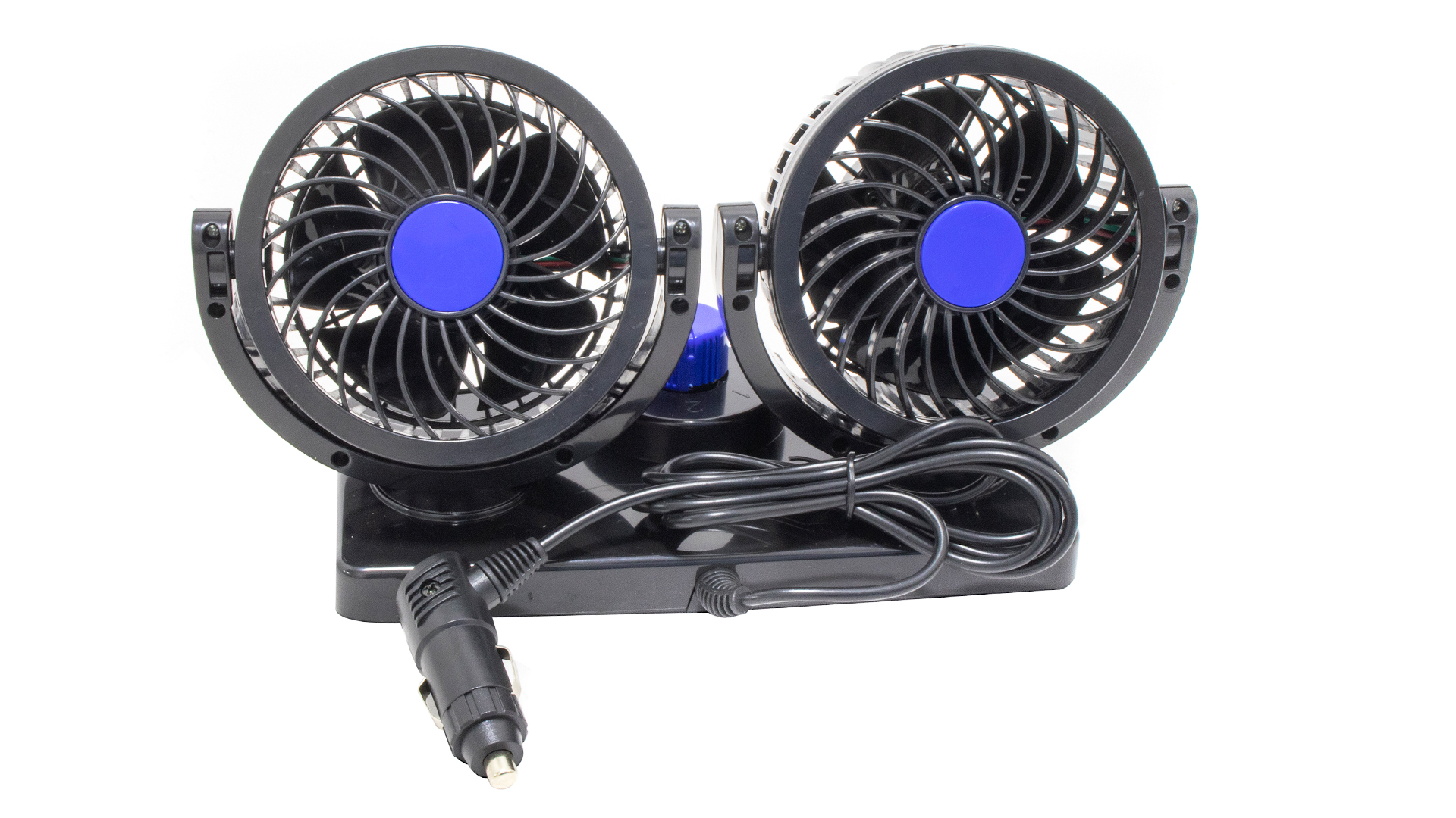 VENTILADOR PLASTICO  DOBLE 12V