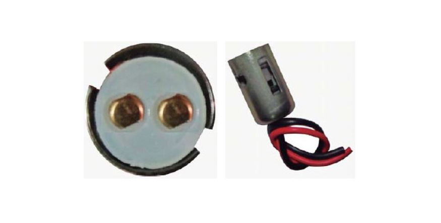 SOCKET / FOCO  METALICO 2 PTOS.    (FDA X 10)